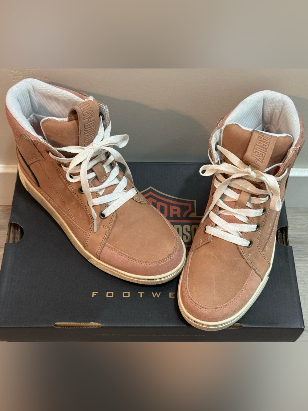 Harley-Davidson women’s dusty rose riding boots